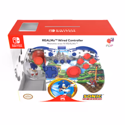 PDP Manette filaire REALMz: Sonic Green Hill Zone, Pour Nintendo Switch et Nintendo Switch - Modèle OLED - Vue supplémentaire 11