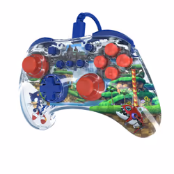 PDP Manette filaire REALMz: Sonic Green Hill Zone, Pour Nintendo Switch et Nintendo Switch - Modèle OLED - Vue supplémentaire 22