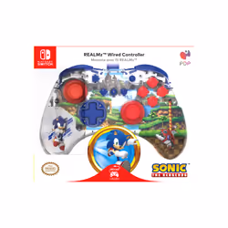 PDP Manette filaire REALMz: Sonic Green Hill Zone, Pour Nintendo Switch et Nintendo Switch - Modèle OLED - Vue supplémentaire 8