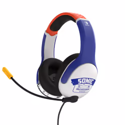 PDP Casque filaire REALMz: Sonic Go Fast, Pour Nintendo Switch, Nintendo Switch Lite et Nintendo Switch - Modèle OLED - Vue supplémentaire 4