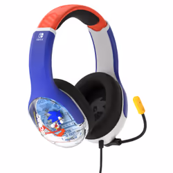 PDP Casque filaire REALMz: Sonic Go Fast, Pour Nintendo Switch, Nintendo Switch Lite et Nintendo Switch - Modèle OLED - Vue supplémentaire 5