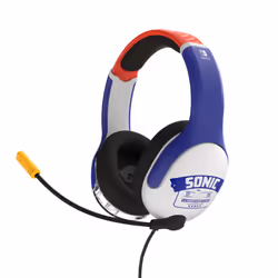 PDP Casque filaire REALMz: Sonic Go Fast, Pour Nintendo Switch, Nintendo Switch Lite et Nintendo Switch - Modèle OLED - Vue supplémentaire 8