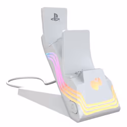 PDP 052-022-WH, PlayStation 5, Socle de chargement, Blanc, Microsoft