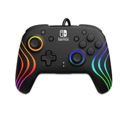 Manette de jeu - PDP - Afterglow Wave - Filaire - Nintendo Switch - Noir