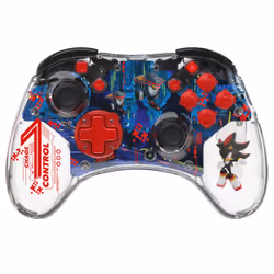 PDP Shadow Space Colony ARK REALMz, Manette de jeu, Nintendo Switch, Sans fil, USB, USB Type-C, Multicolore, Transparent