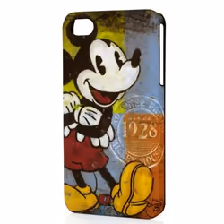 PDP 1928 Mickey, Housse, Apple, iPhone 4, Multicolore