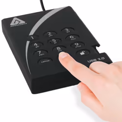 Apricorn Aegis Padlock USB 3.0 500GB disque dur externe 500 Go Noir - Vue supplémentaire 4