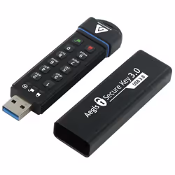 Apricorn Aegis Secure Key 3.0 lecteur USB flash 60 Go USB Type-A 3.2 Gen 1 (3.1 Gen 1) Noir - Vue supplémentaire 5