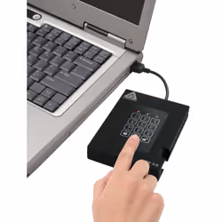Apricorn Aegis Padlock Fortress disque dur externe 2 To Noir
