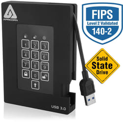 Apricorn Aegis Padlock Fortress 1 To Noir