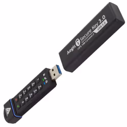 Apricorn Aegis Secure Key 3.0 lecteur USB flash 480 Go USB Type-A 3.2 Gen 1 (3.1 Gen 1) Noir - Vue supplémentaire 4