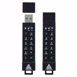 Apricorn Aegis Secure Key 3z lecteur USB flash 16 Go USB Type-A 3.2 Gen 1 (3.1 Gen 1) Noir - Vue supplémentaire 4
