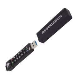 Apricorn ASK3 lecteur USB flash 8 Go USB Type-A 3.2 Gen 1 (3.1 Gen 1) Noir