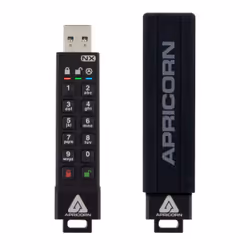 Apricorn ASK3 lecteur USB flash 8 Go USB Type-A 3.2 Gen 1 (3.1 Gen 1) Noir - Vue supplémentaire 4