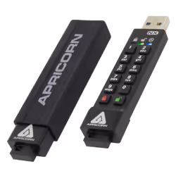 Apricorn Aegis Secure Key 3NX lecteur USB flash 16 Go USB Type-A 3.2 Gen 1 (3.1 Gen 1) Noir