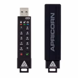Apricorn Aegis Secure Key 3NX lecteur USB flash 16 Go USB Type-A 3.2 Gen 1 (3.1 Gen 1) Noir - Vue supplémentaire 4