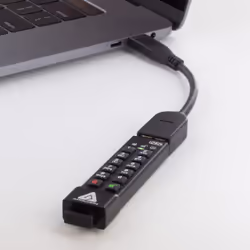 Apricorn Aegis Secure Key 3NX lecteur USB flash 16 Go USB Type-A 3.2 Gen 1 (3.1 Gen 1) Noir - Vue supplémentaire 6