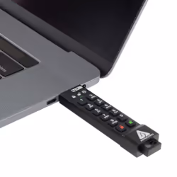 Apricorn ASK3-NXC-128GB lecteur USB flash 128 Go USB Type-C 3.2 Gen 1 (3.1 Gen 1) Noir