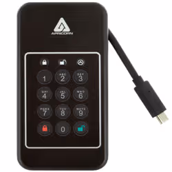 Apricorn Aegis NVX 2 To USB Type-C 3.2 Gen 1 (3.1 Gen 1) Noir - Vue supplémentaire 2