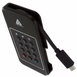 Apricorn Aegis NVX 2 To USB Type-C 3.2 Gen 1 (3.1 Gen 1) Noir - Vue supplémentaire 5