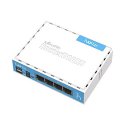 Routeur - Mikrotik - hAP Lite - 4xPort Ethernet - 32 Mo Mémoire - 2.4 GHz Sans fil