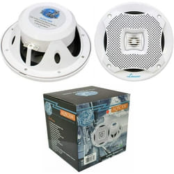 Haut-parleurs étanches Marins Nautiques 2 Voies 200 Watts rms 400 Watts Max