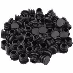 SOURCING MAP 60Pcs Bouchon Pied de Chaise Embout Capuchon Jambe Tube Insert Table Meuble Protection Plastique