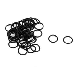 SOURCING MAP Joint Torique 10mm OD 8mm ID 1mm Largeur Métrique Nitrile Caoutchouc Joint Étanchéité 50Pcs