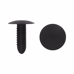 SOURCING MAP Voiture rivet en plastique fixation garde-boue clip retenue 5mm x 5mm Trou 40Pcs Noir