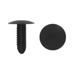 SOURCING MAP Voiture rivet en plastique fixation garde-boue clip retenue 5mm x 5mm Trou 40Pcs Noir