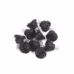 Ampoule Tableau de bord SOURCING MAP T4 LED Indicateur Jaune Tableau Bord pour Éclairage Voiture Ampoule feu véhicule 10Pcs