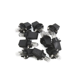 SOURCING MAP T5 Ampoule Tableau de bord Lumière jaune DC 12V 12W Éclairage Tableau de bord pour Voiture 10Pcs