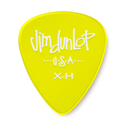Dunlop Manufacturing 486RXH médiator 24 pièce(s) Jaune