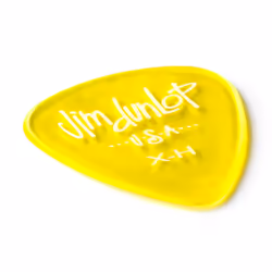 Dunlop Manufacturing 486RXH médiator 24 pièce(s) Jaune