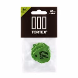 Dunlop Manufacturing Tortex TIII médiator 12 pièce(s) Vert