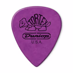 Dunlop Manufacturing Tortex TIII médiator 12 pièce(s) Violet