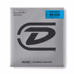 Dunlop Manufacturing DBMMS45125, Guitare, Acier, Basse, 5 pièce(s)