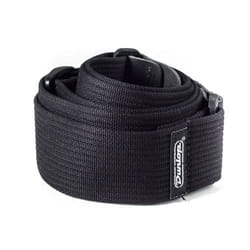 Dunlop Manufacturing D2701BK sangle et support pour instrument de musique Guitare Noir Coton