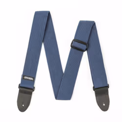 Dunlop Manufacturing D2701NV sangle et support pour instrument de musique Guitare Bleu Coton