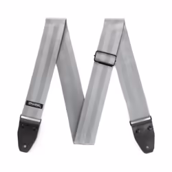 Dunlop Manufacturing DST7001GY sangle et support pour instrument de musique Guitare Gris Cuir