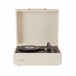 Crosley CR6255ACC4, Tourne-disque entraîné par courroie, Crème, Panneaux MDF, Métal, Plastique, Polyvinyl chloride (PVC), 30, ...