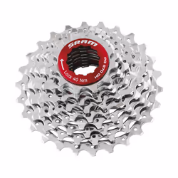 SRAM CS-PG-970-A1, Cassette de pignons, Vélo tout terrain, Acier, Argent, 1 pièce(s)
