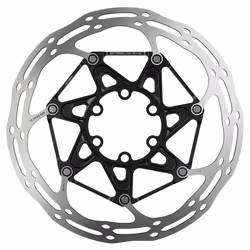 Disques Sram Disque Centerline X 180Mm Black Rounded (Vis Acié Incluses/Bord Rond)