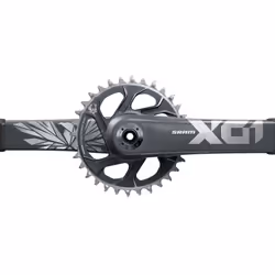 Pédalier mono plateau Sram Sram X01 Eagle Boost DUB DM 32D Xsync2 Lunar Polar (BB N.I.)