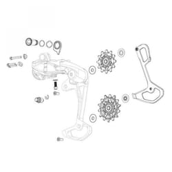 Kit vis de dérailleur arrière Sram Gx Eagle