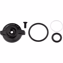 Kit molette blocage fourche Rockshox Lyrik Base D1+/Pike base C1+ 2023+ - noir