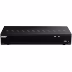 Trendnet TV-NVR1508 Enregistreur vidéo sur réseau Noir