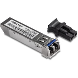 Trendnet TEG-MGBS20 convertisseur de support réseau 1250 Mbit/s 1310 nm Monomode Noir, Acier inoxydable