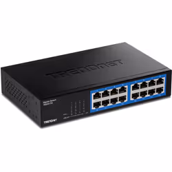 Trendnet TEG-S17D, Gigabit Ethernet (10/100/1000), Full duplex, Grille de montage