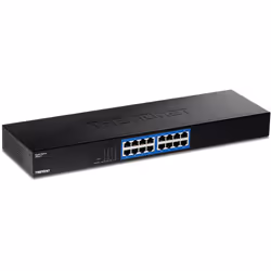 Trendnet TEG-S17, Gigabit Ethernet (10/100/1000), Full duplex, Grille de montage